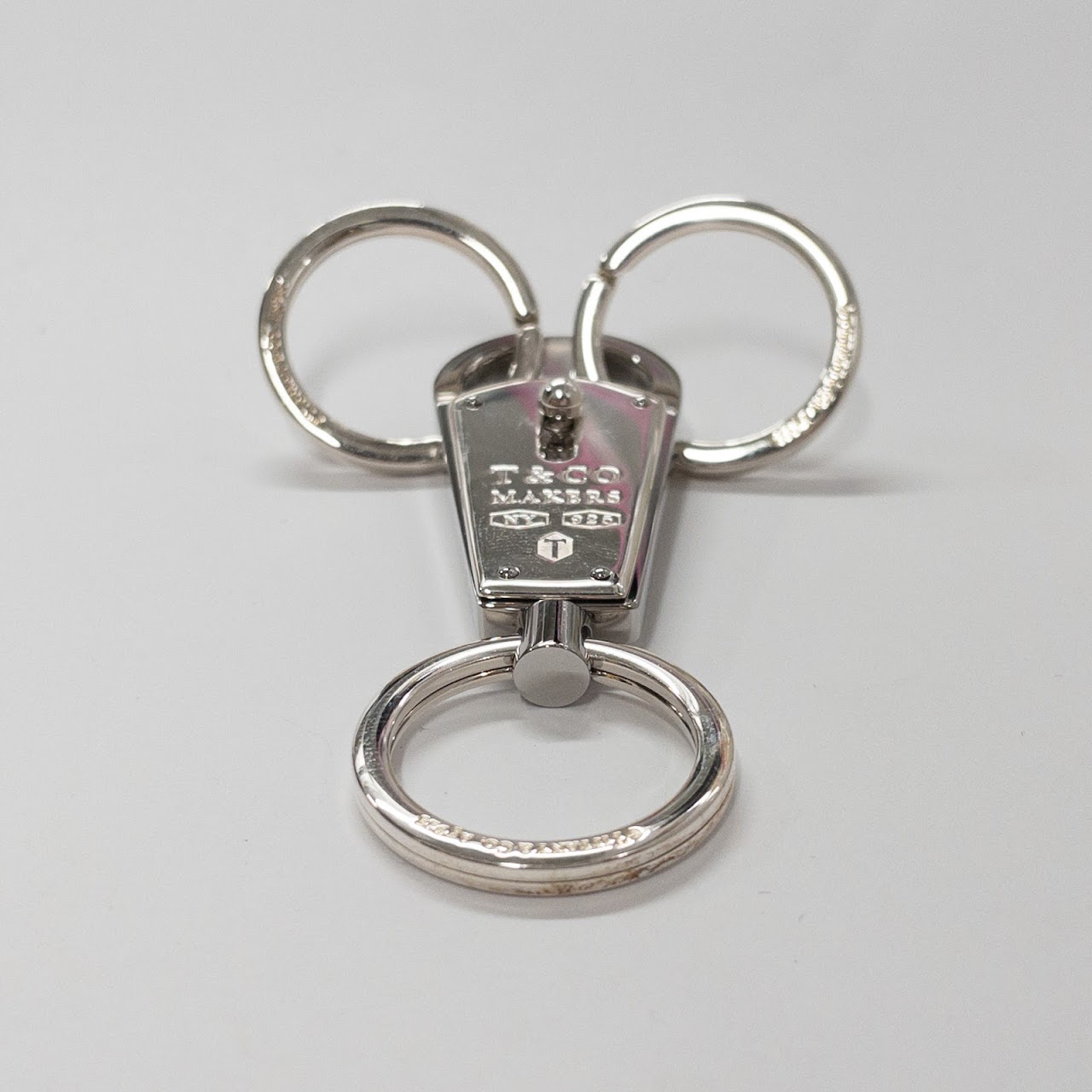 Tiffany & Co. Sterling Silver Valet Key Ring