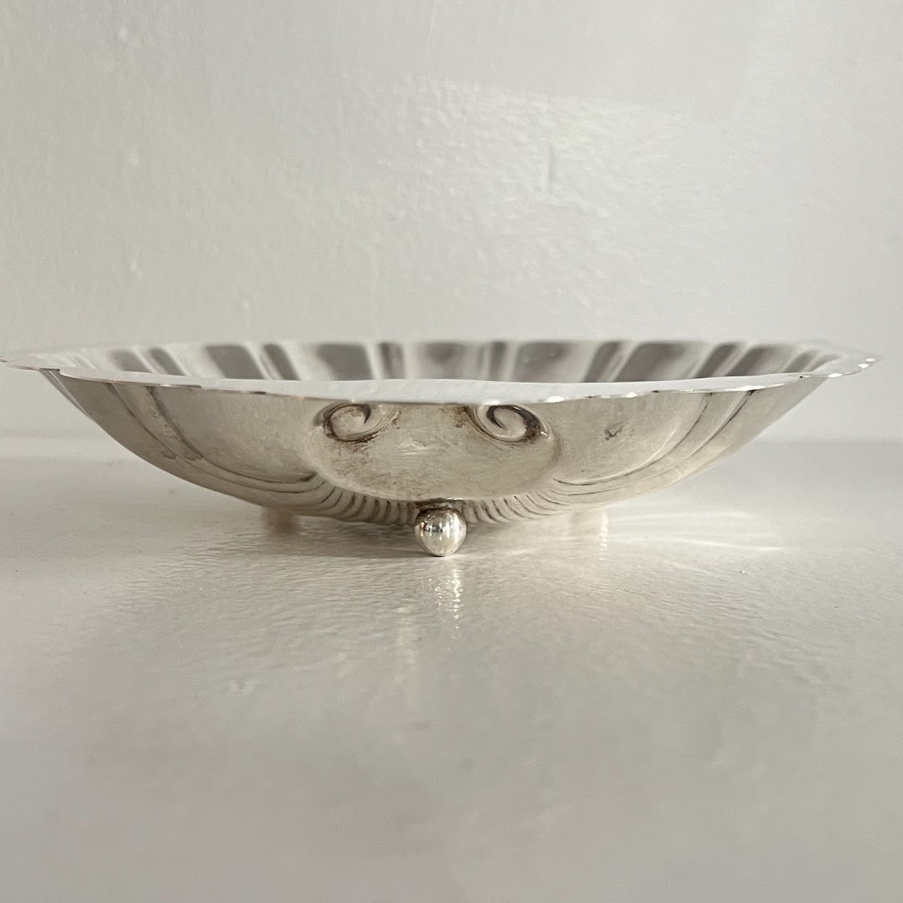 Sterling Silver Webster Scallop Shell Dish 2