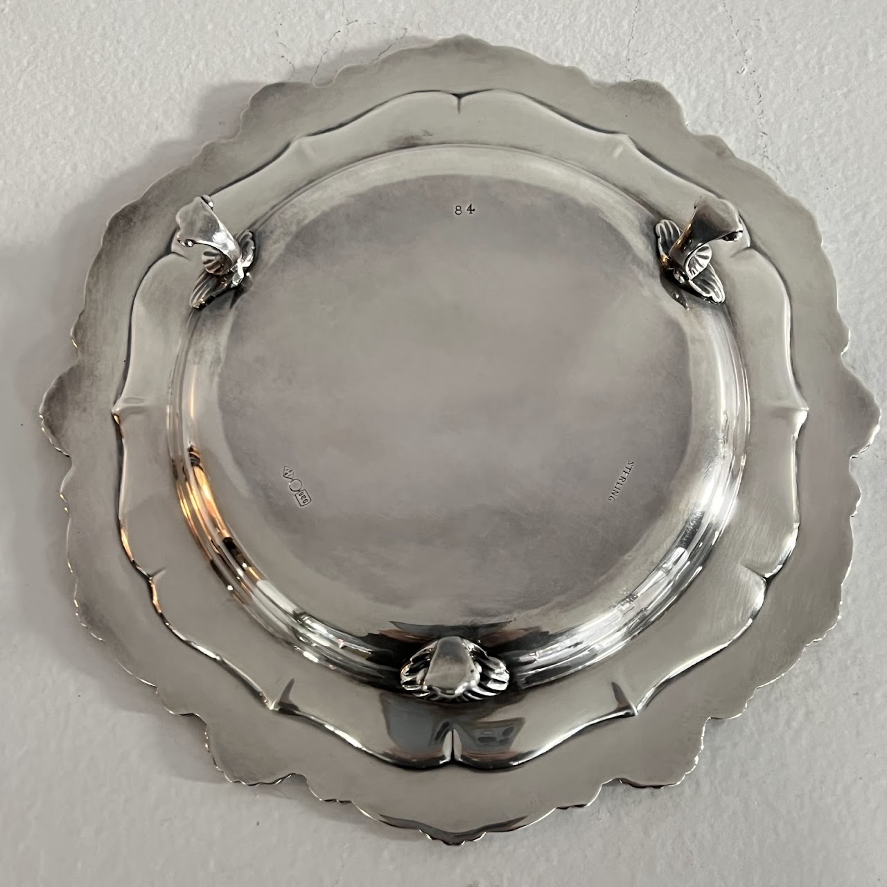 Sterling Silver Dominick & Haff Footed Dish