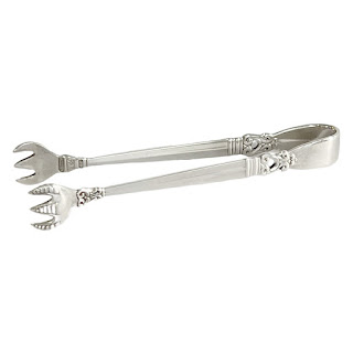 Sterling Silver Royal Danish Sugar Tongs