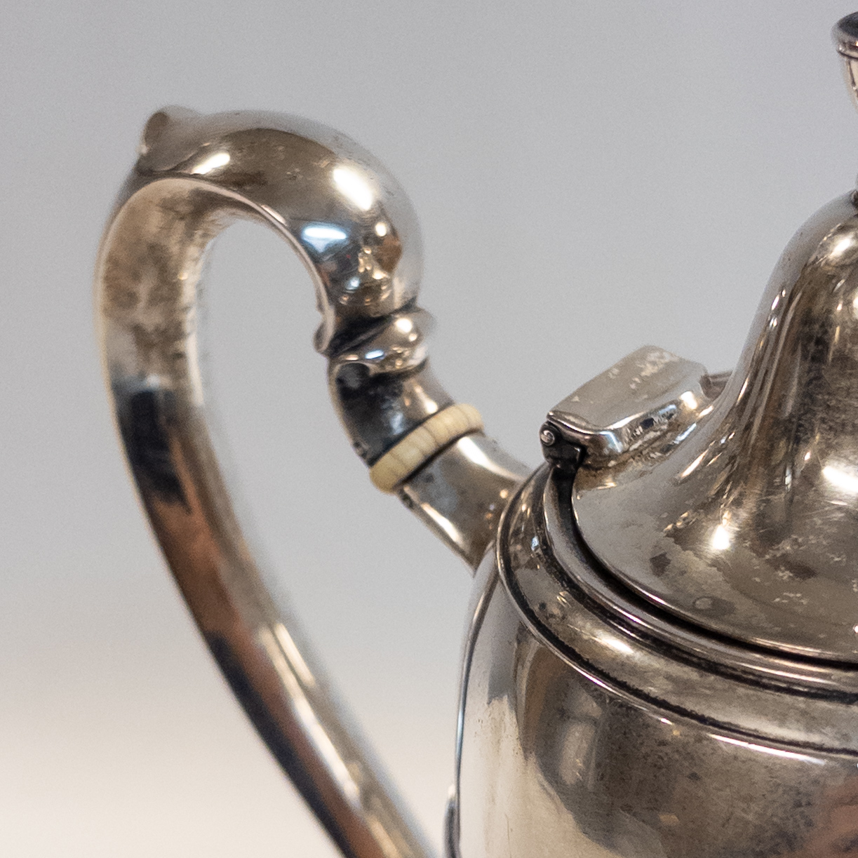 Vintage Sterling Silver Teapot