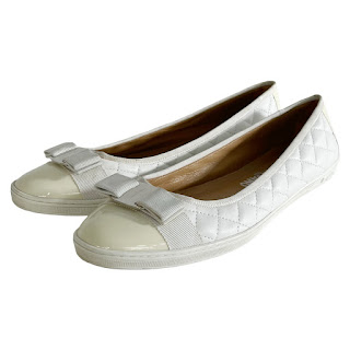 Salvatore Ferragamo Quilted Rufina Cap Toe Flats