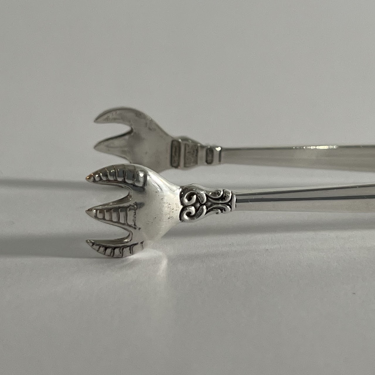 Sterling Silver Royal Danish Sugar Tongs