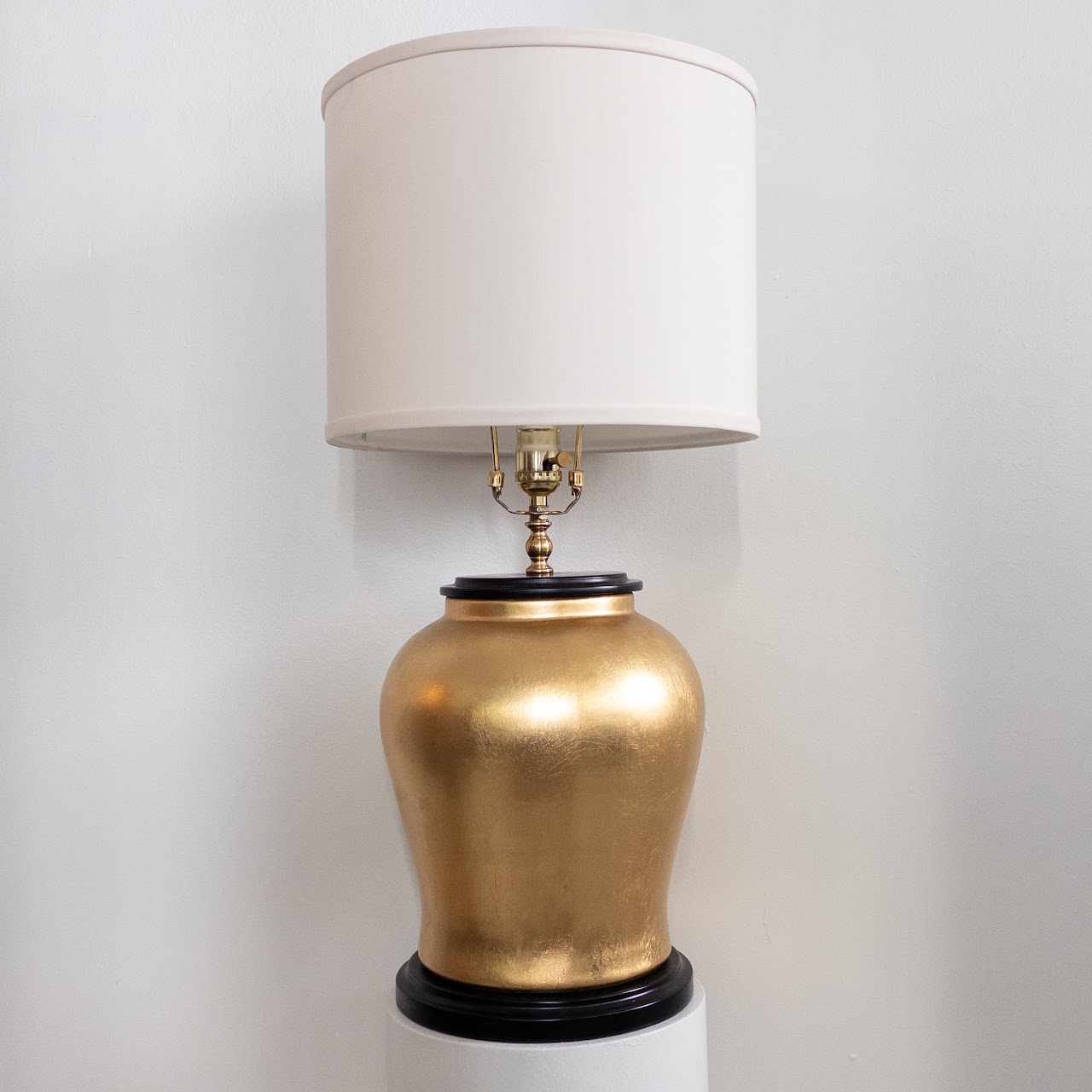 Gilded Baluster Table Lamp