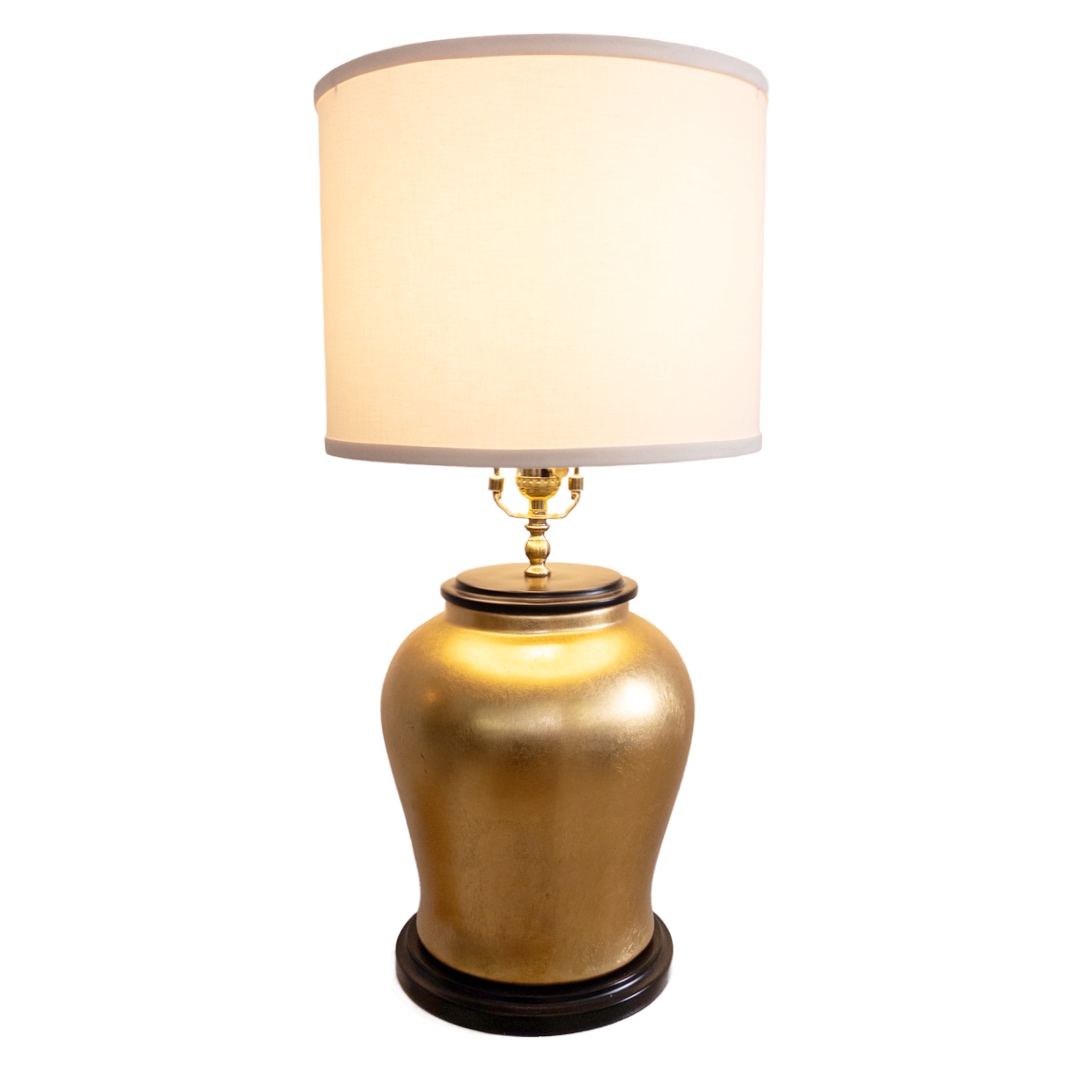 Gilded Baluster Table Lamp