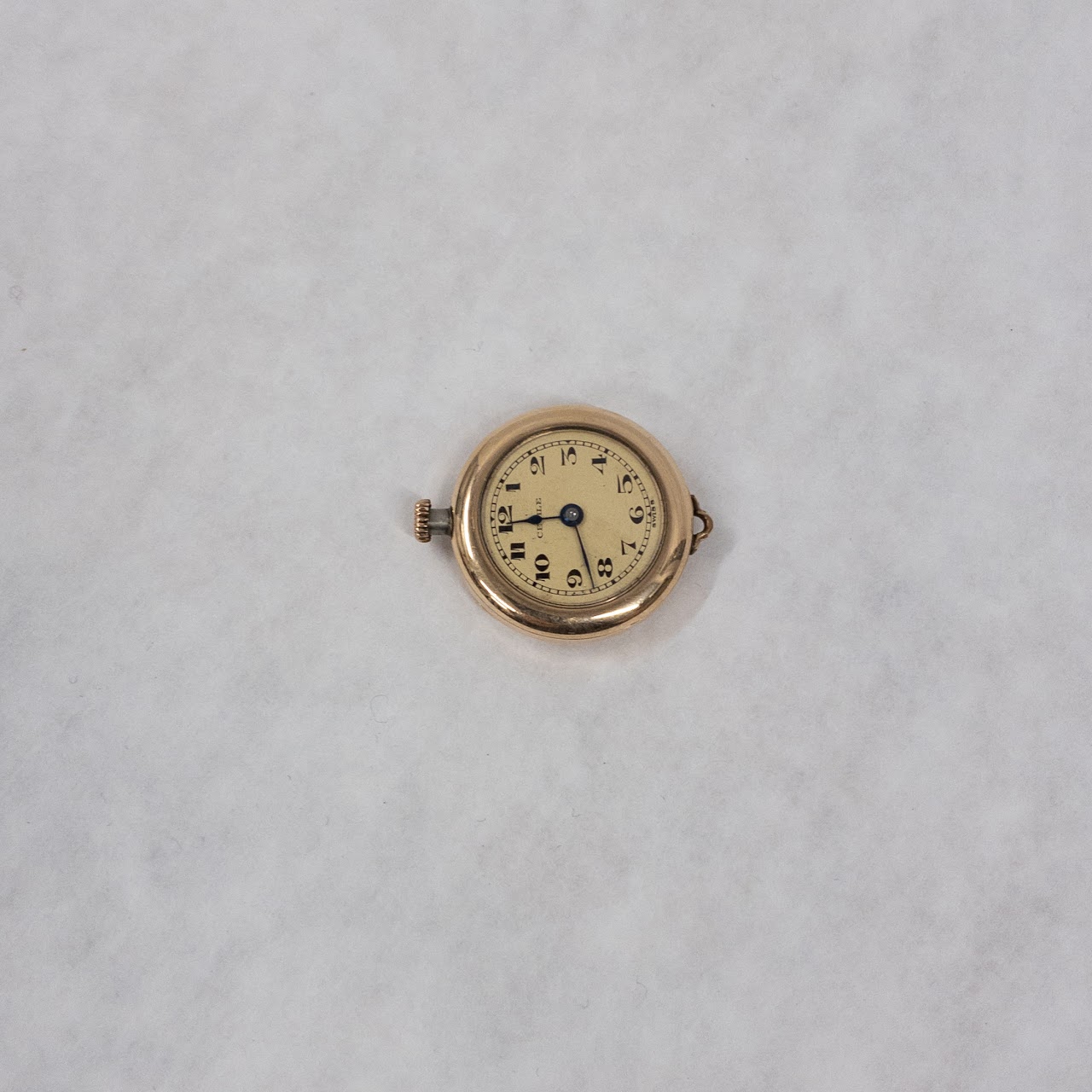 10K Gold Cecile Pendant Watch