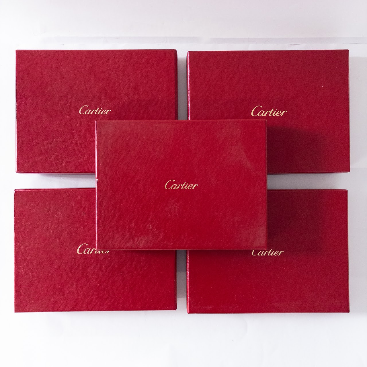 Cartier Lot of Eleven Boxes