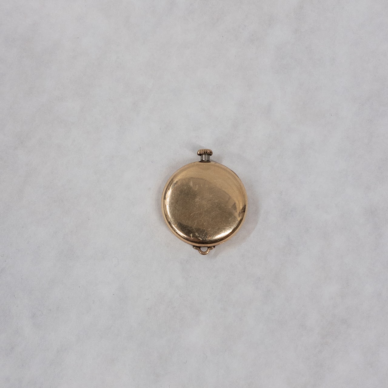 10K Gold Cecile Pendant Watch