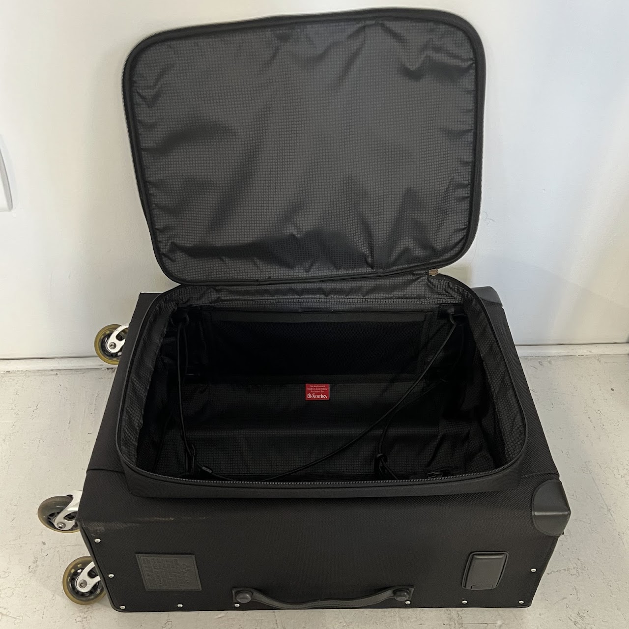 Desertika Italian Titanium and Performance Nylon Rolling Suitcase