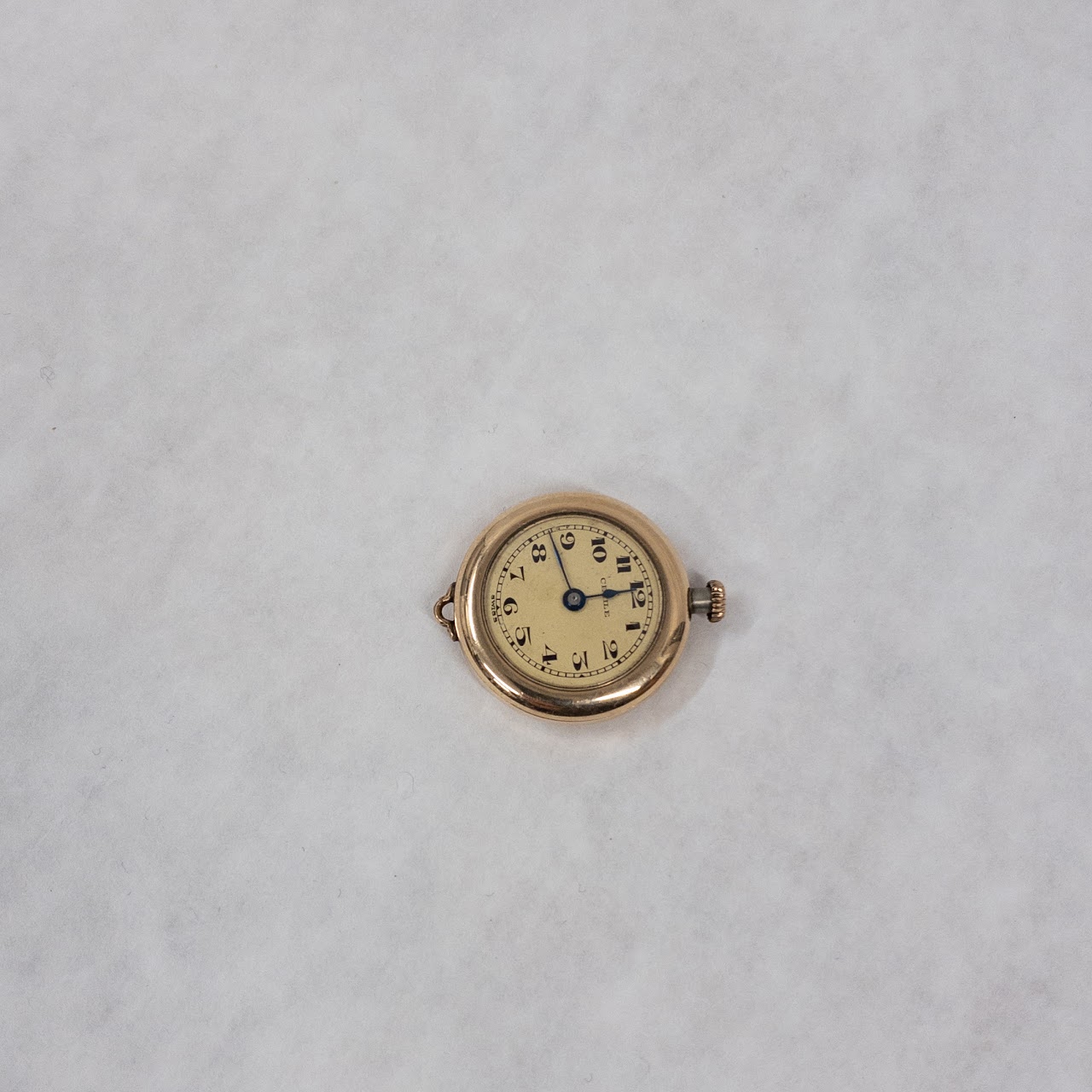 10K Gold Cecile Pendant Watch