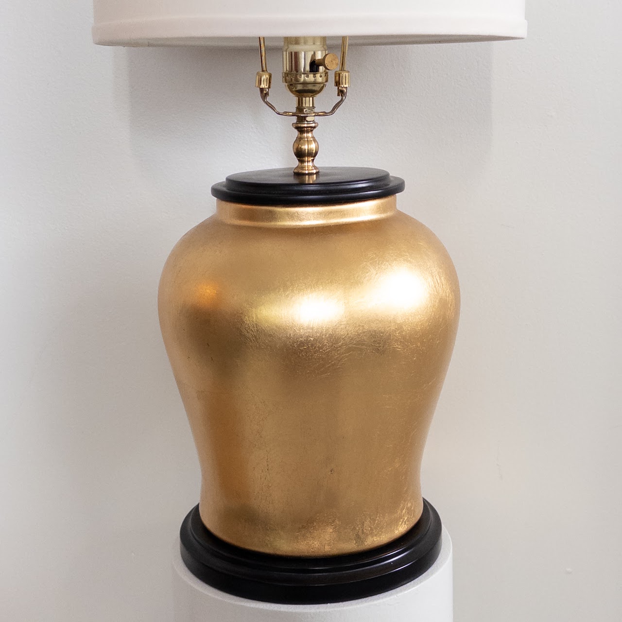 Gilded Baluster Table Lamp