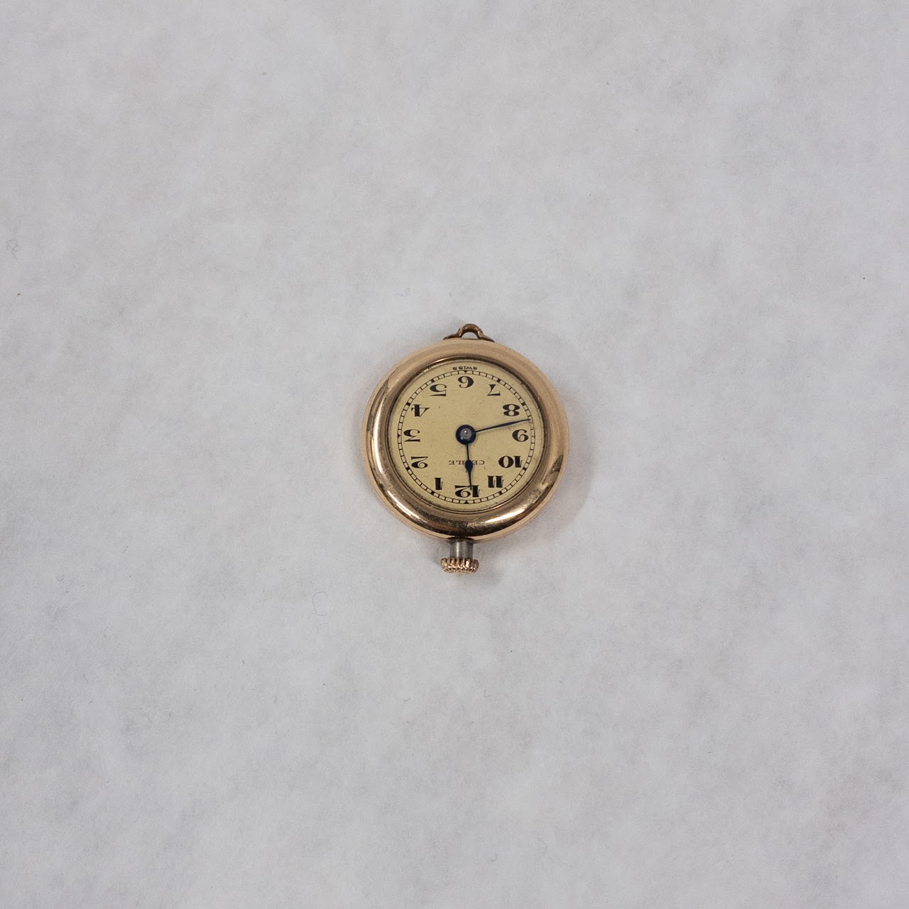 10K Gold Cecile Pendant Watch