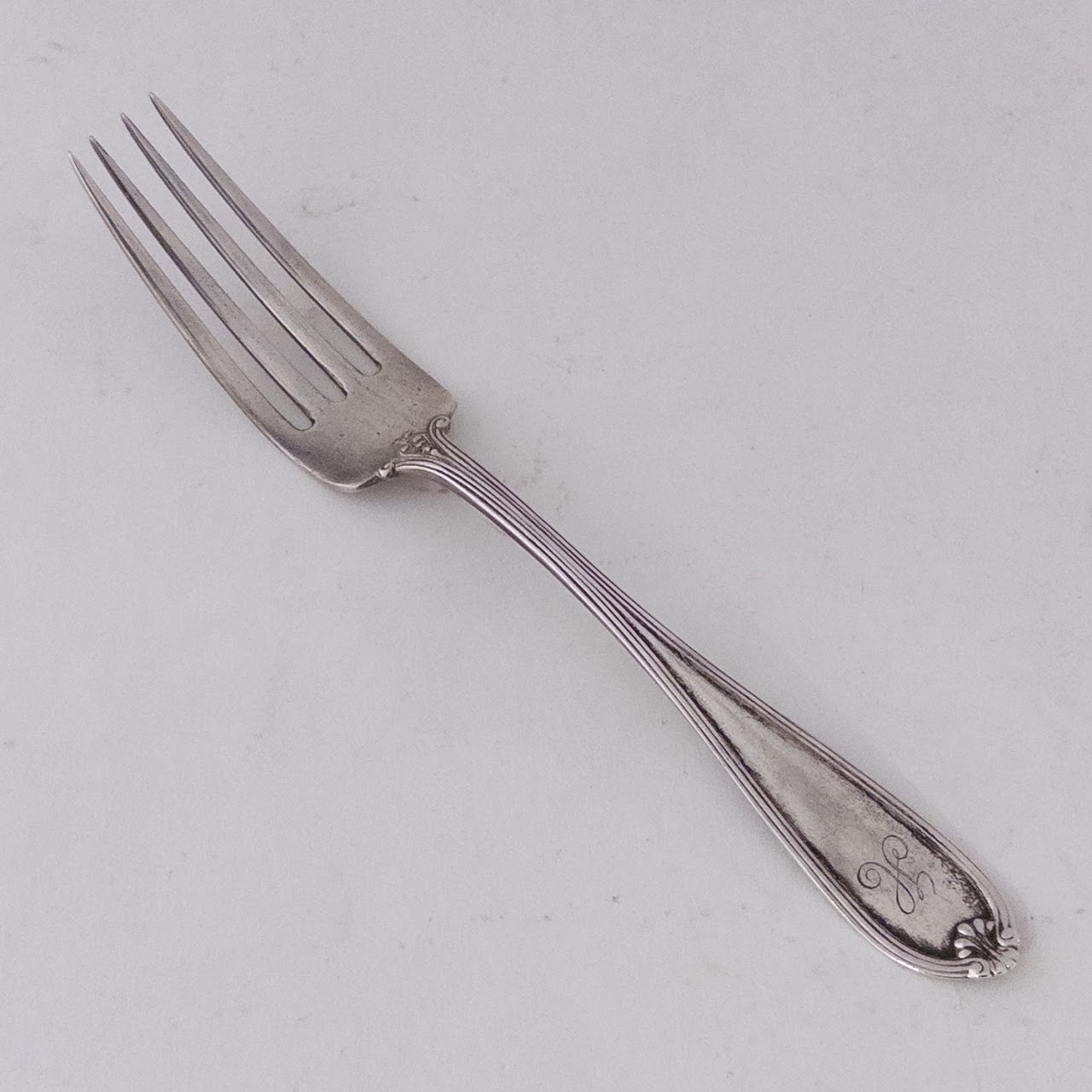 Sterling Silver Thomas Long Co Fork Set