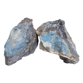 Arizona Blue Opal Medium Pair of Natural Specimens