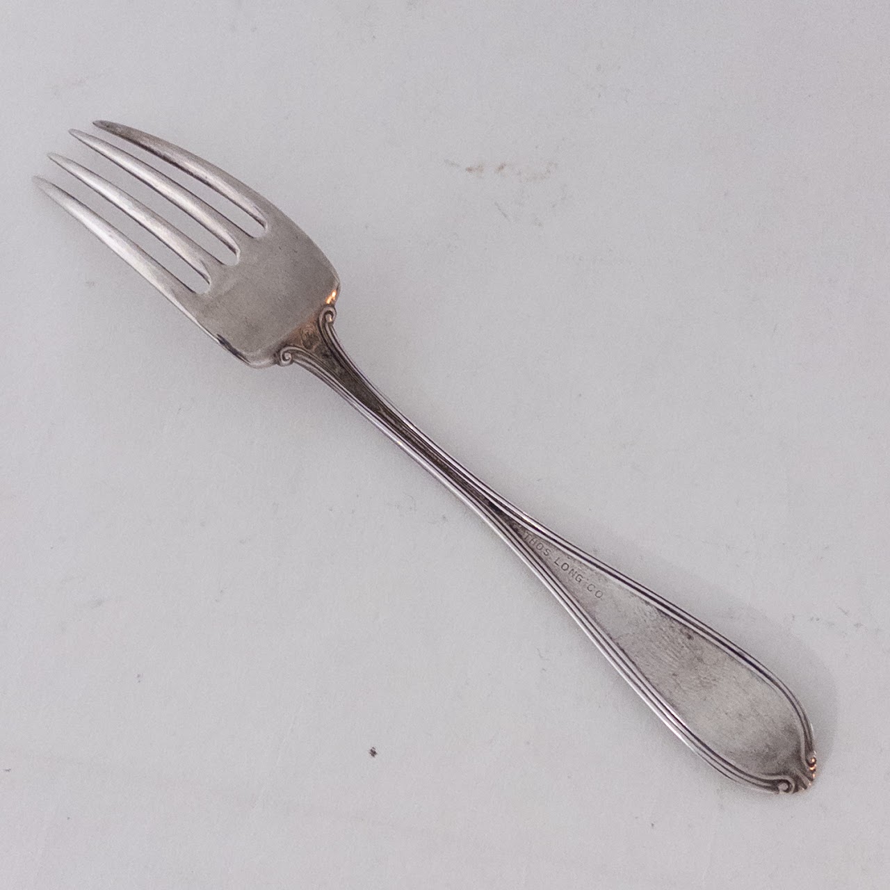 Sterling Silver Thomas Long Co Fork Set