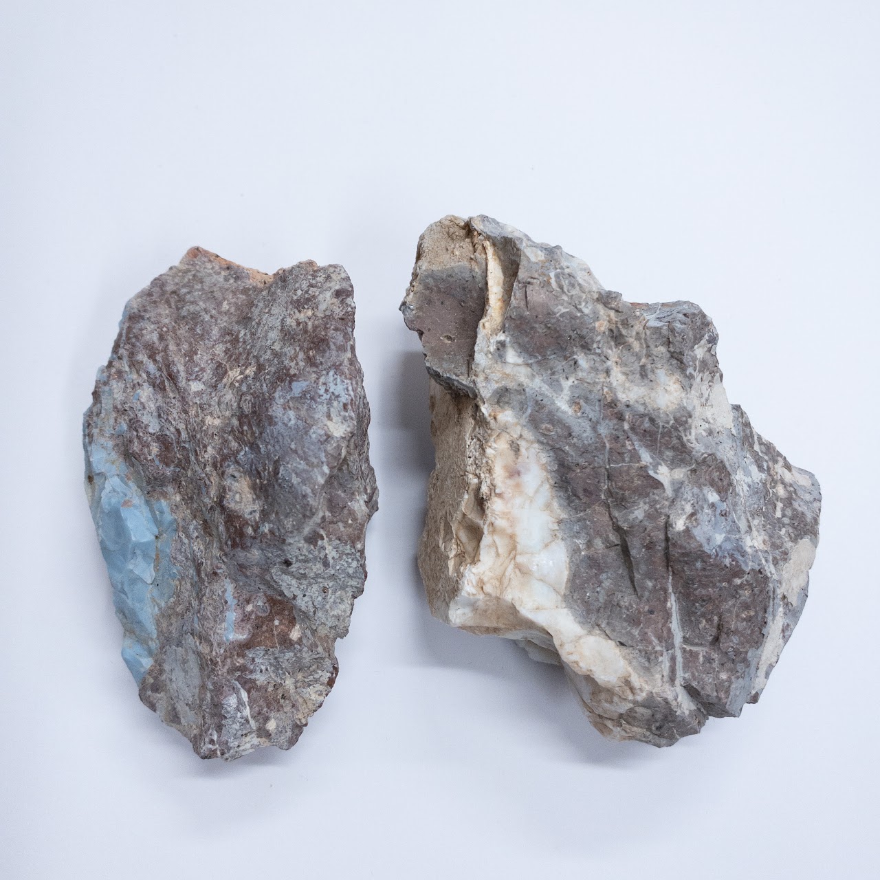 Arizona Blue Opal Medium Pair of Natural Specimens