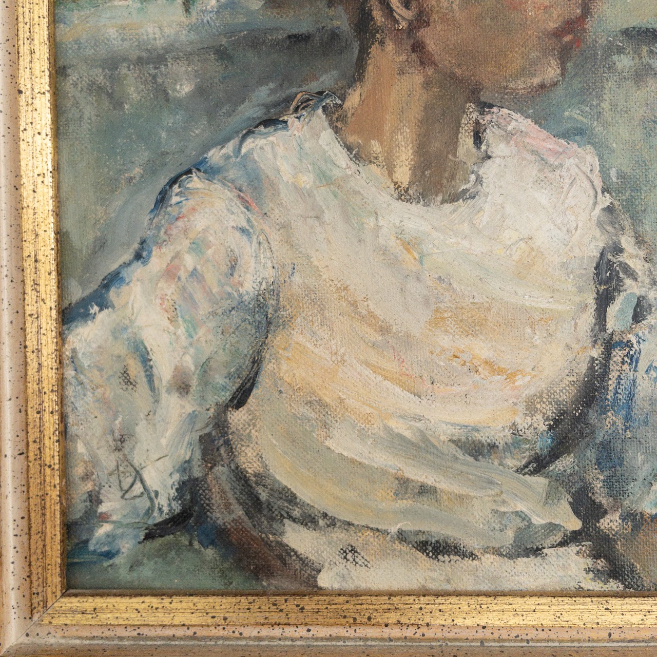 Lipsky Signed Portrait of a Young Woman