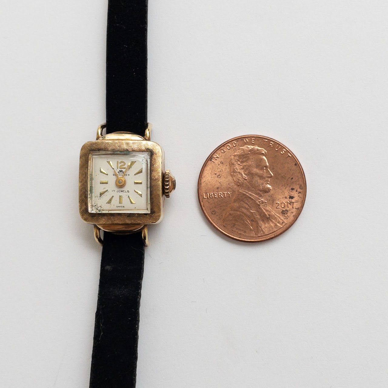 18K Gold Bucherer  Vintage Watch