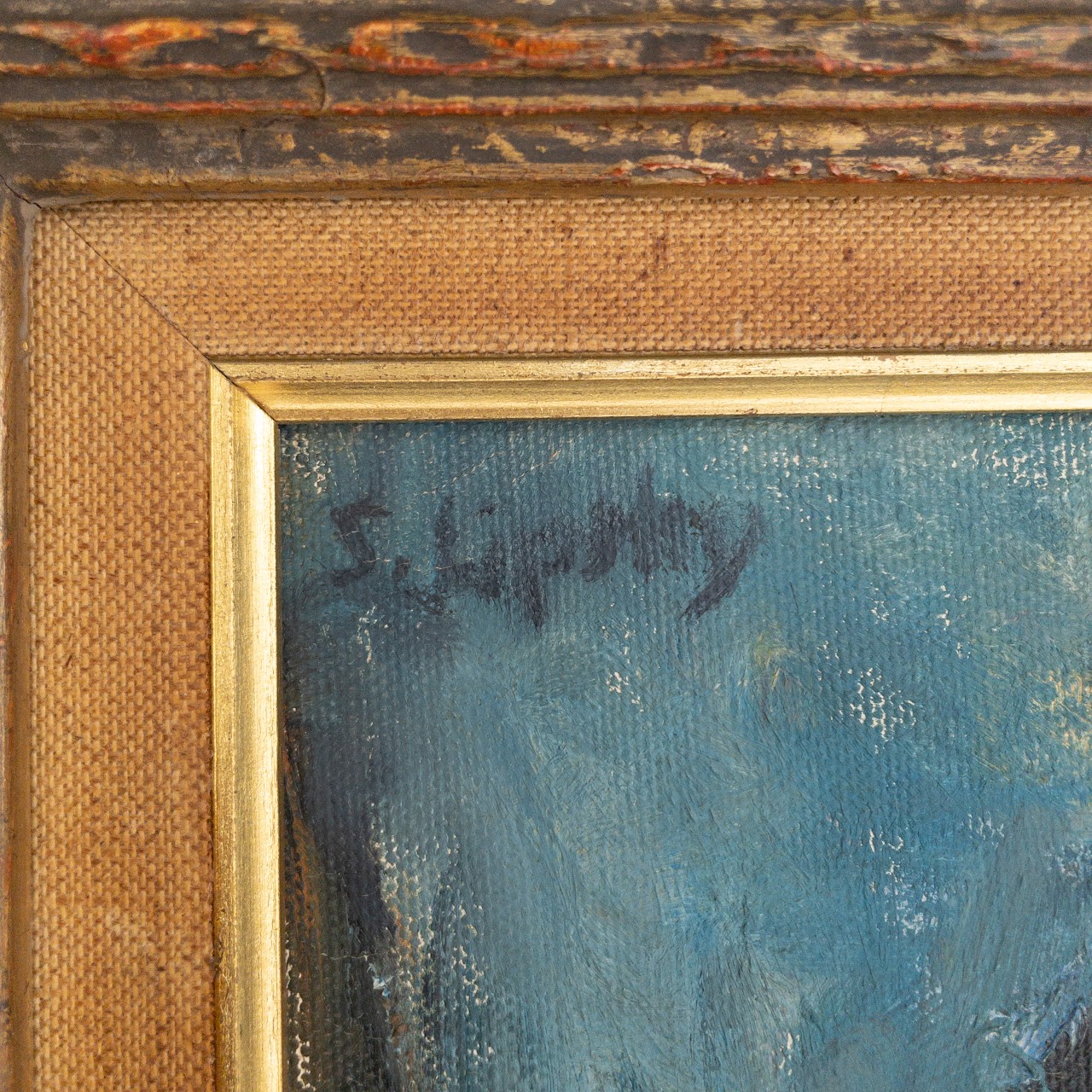 Lipsky Signed Portrait of a Young Boy