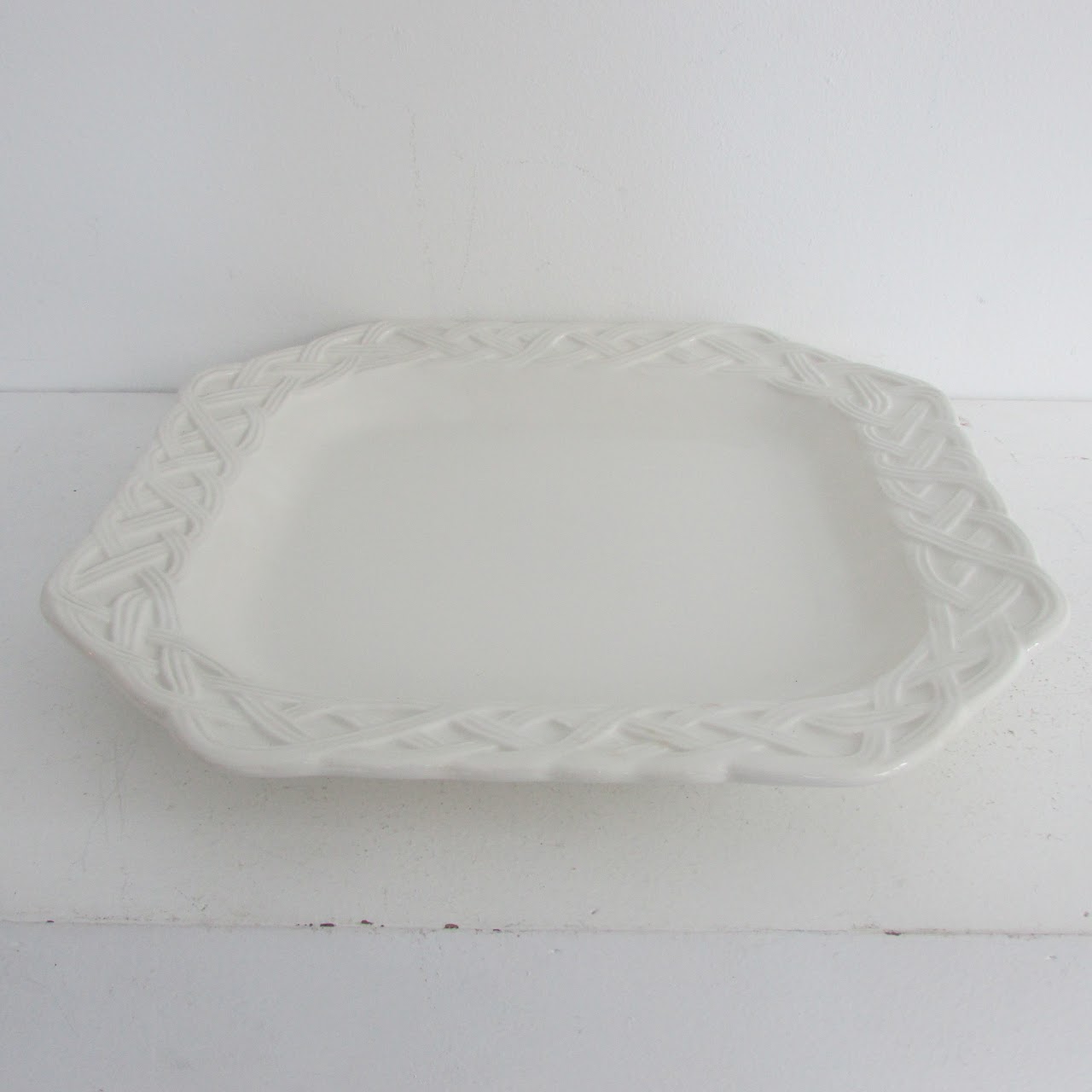 Tiffany & Co. Este Ceremiche Woven Platter