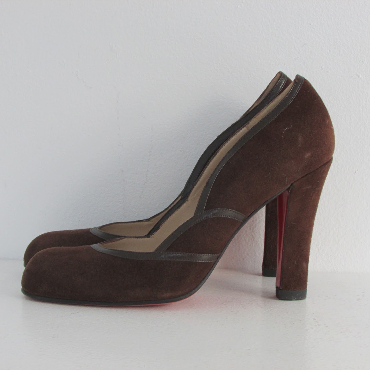 Christian Louboutin Suede Pumps