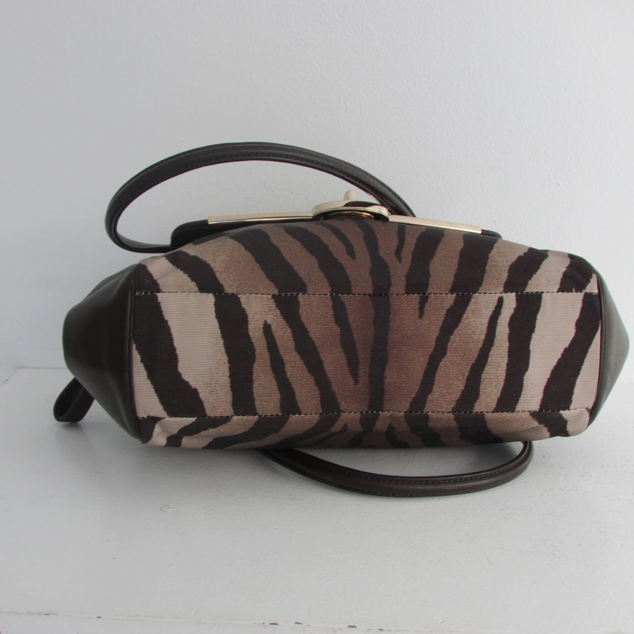 Coach Zebra Print Satchel