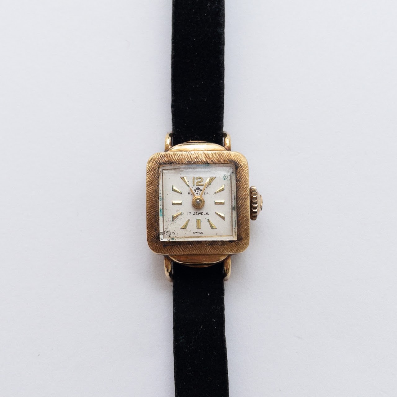 18K Gold Bucherer  Vintage Watch