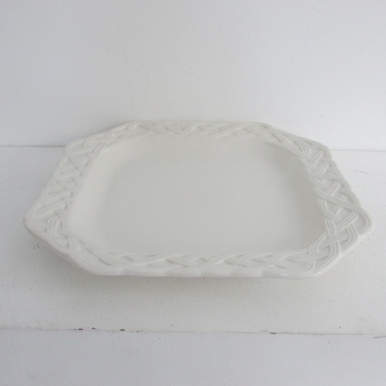 Tiffany & Co. Este Ceremiche Woven Platter