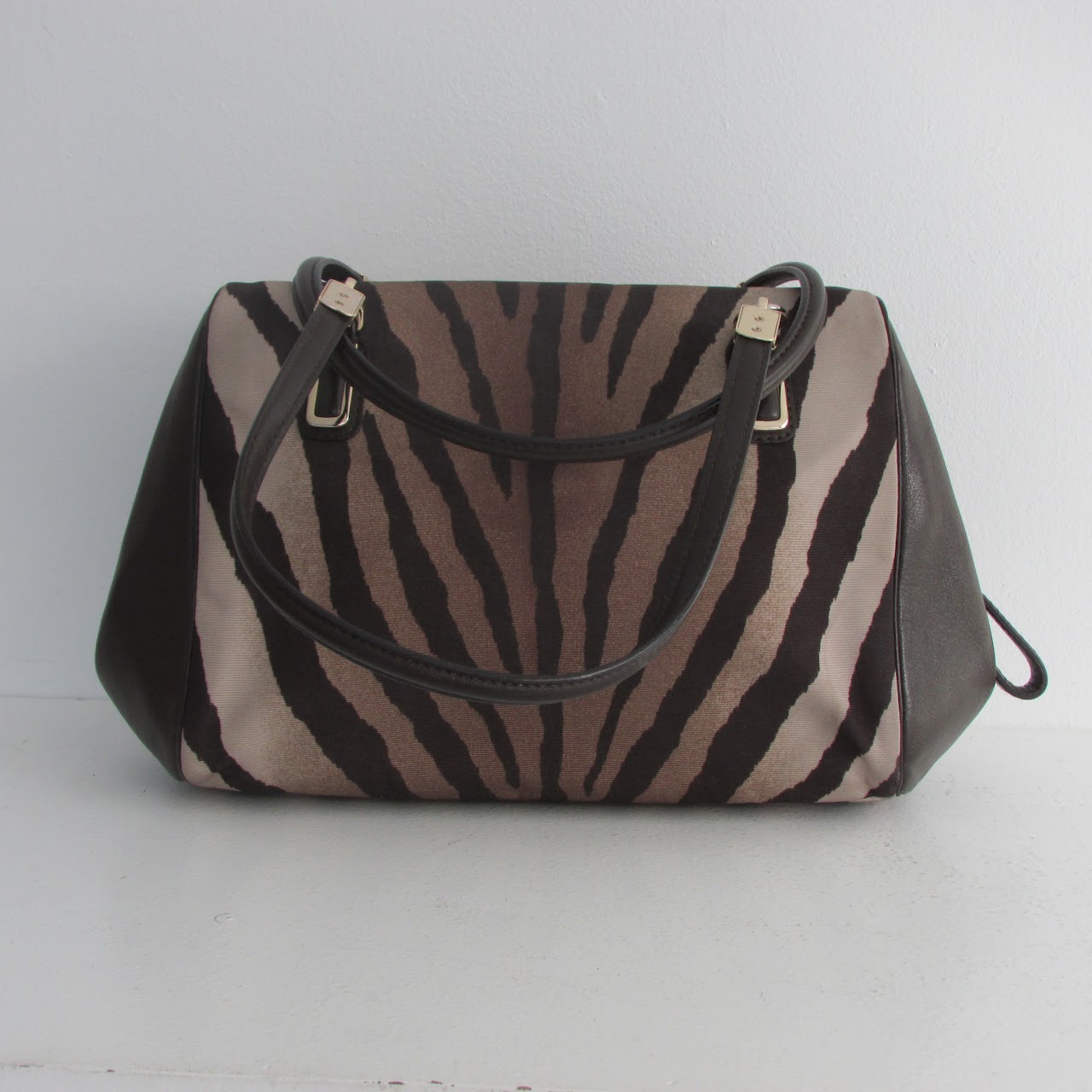 Coach Zebra Print Satchel