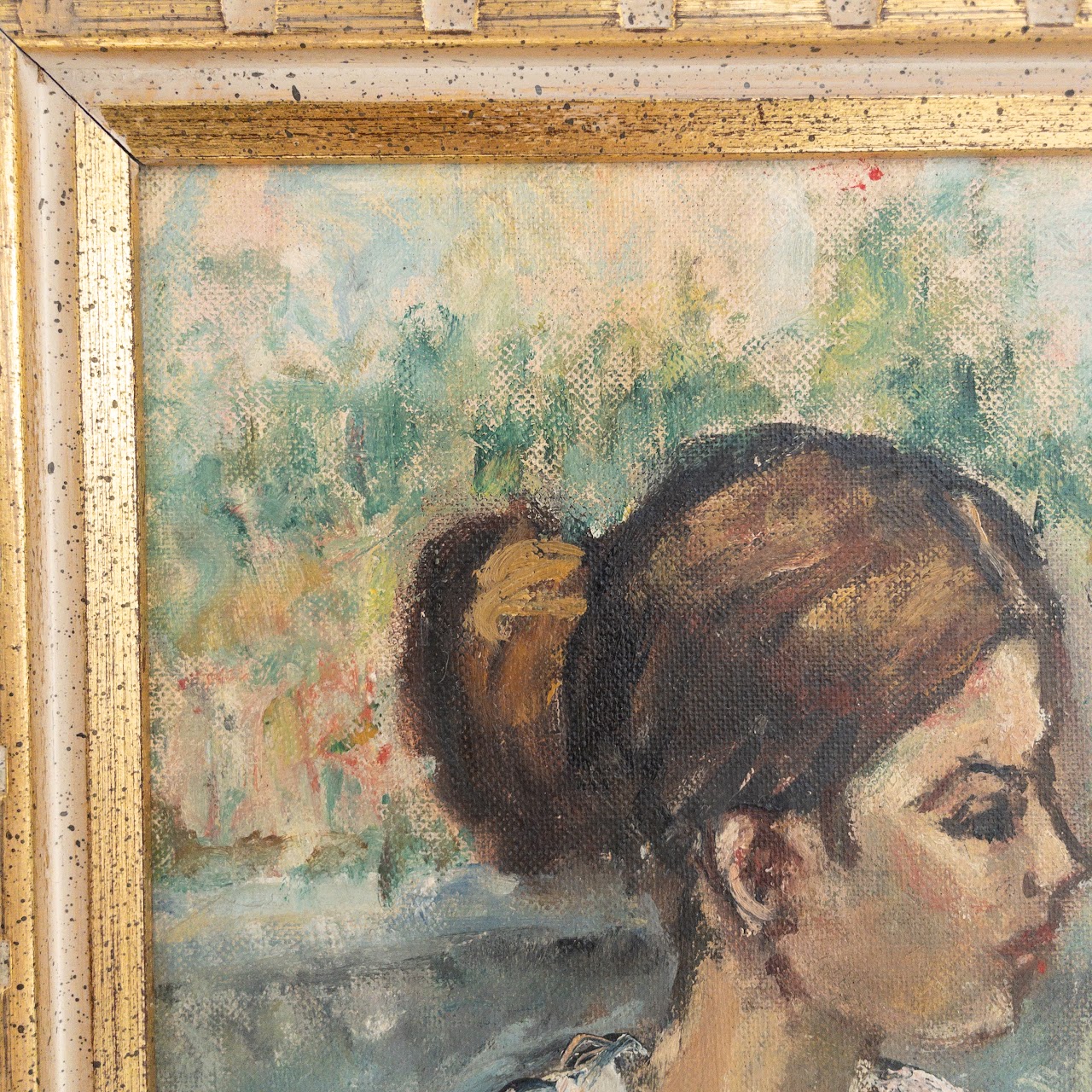 Lipsky Signed Portrait of a Young Woman