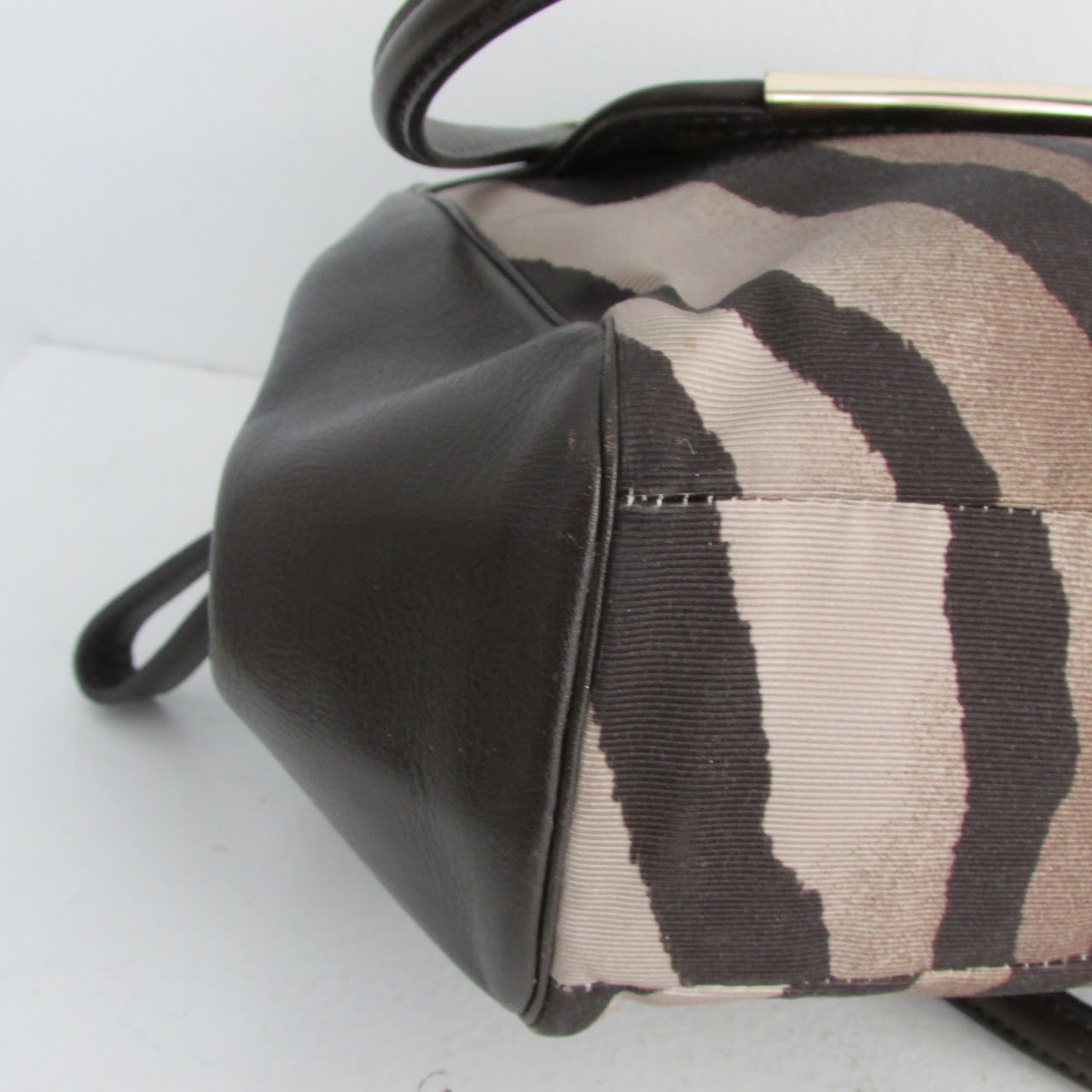 Coach Zebra Print Satchel