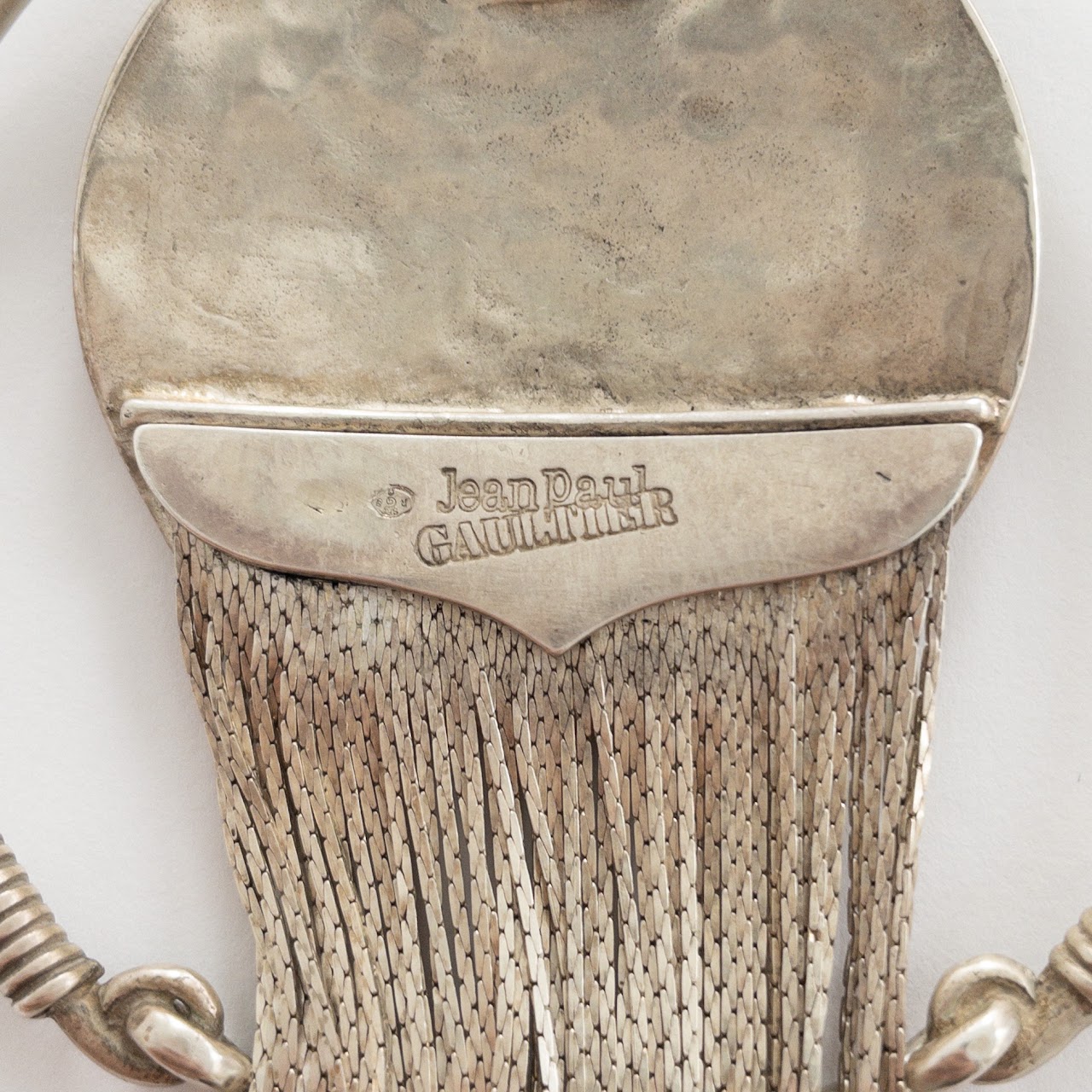 Jean Paul Gaultier Sterling Silver Statement Necklace