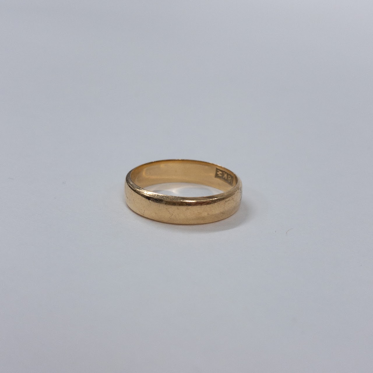 18K Gold Wedding Band