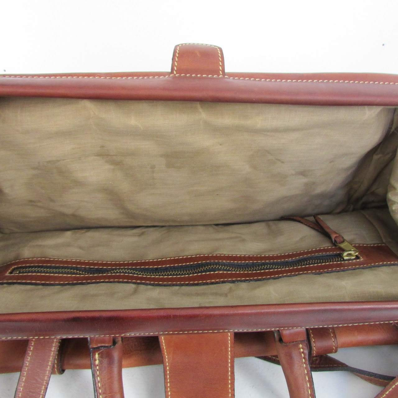 J. Peterman Vintage Gladstone Doctor Bag