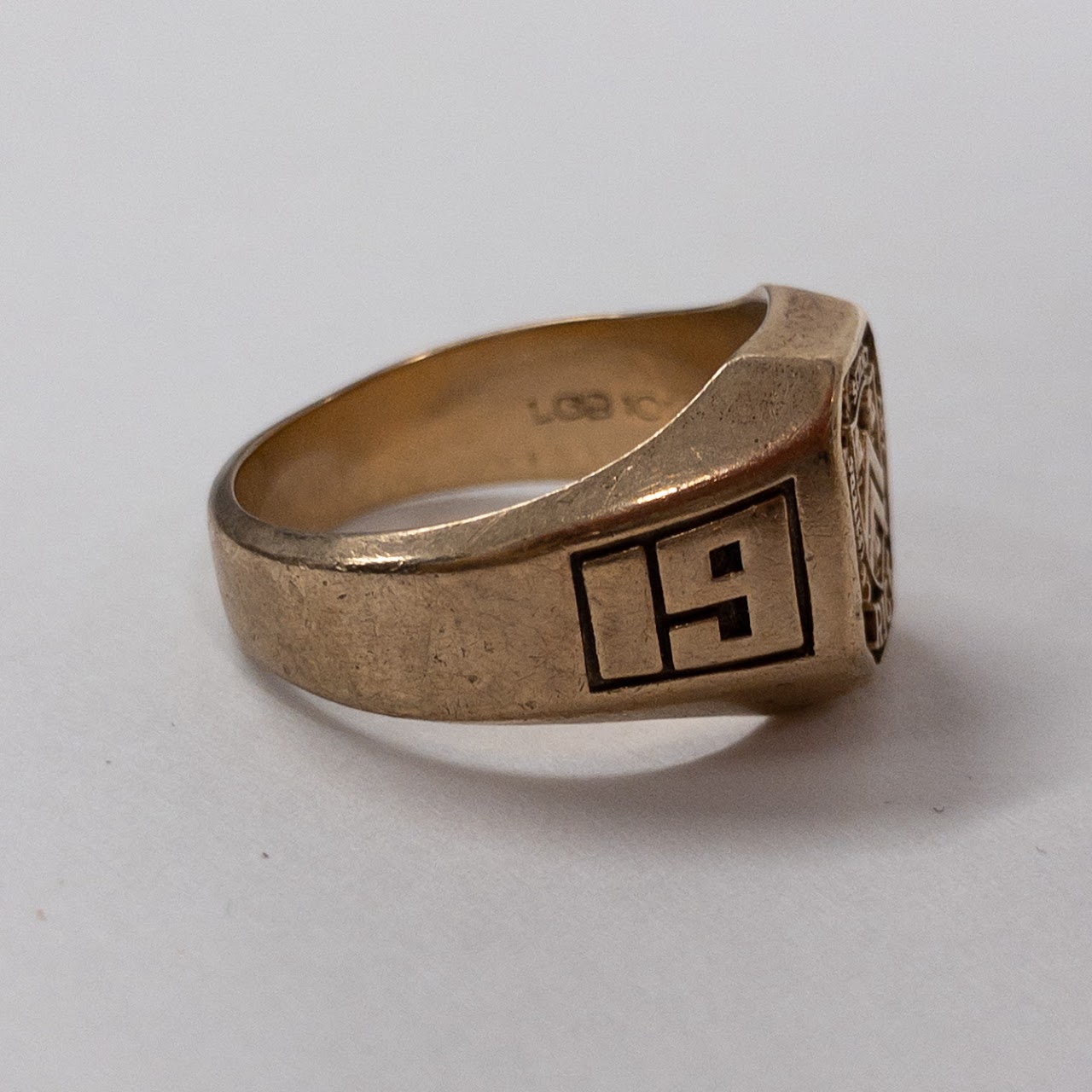 10K Gold Rice University Class Ring