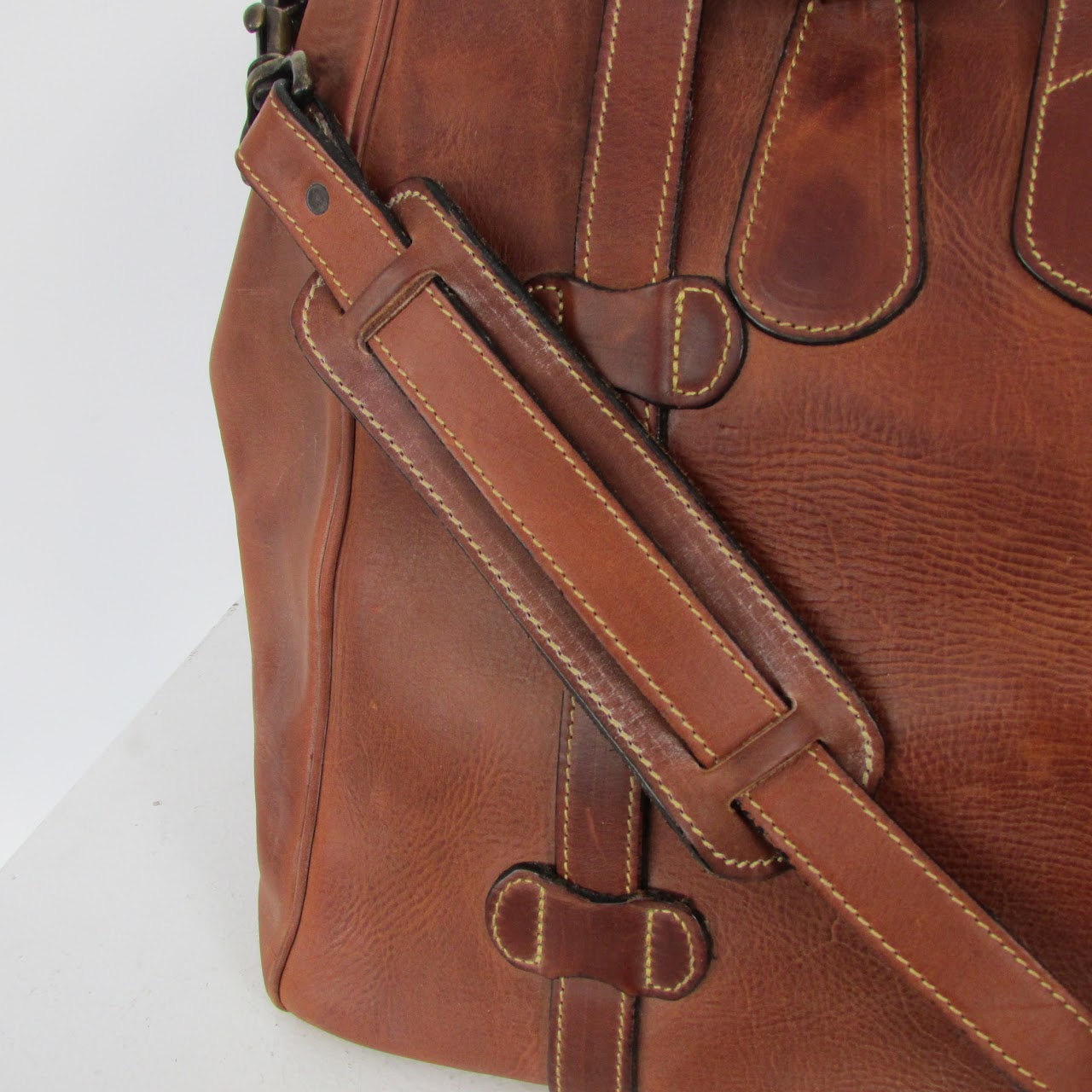 J. Peterman Vintage Gladstone Doctor Bag