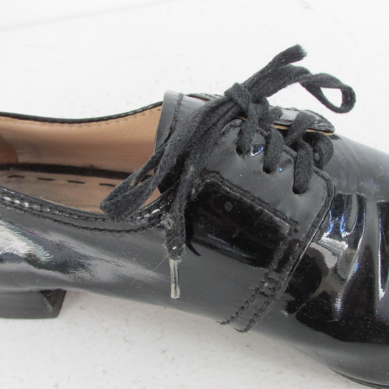 Prada Patent Leather Oxfords