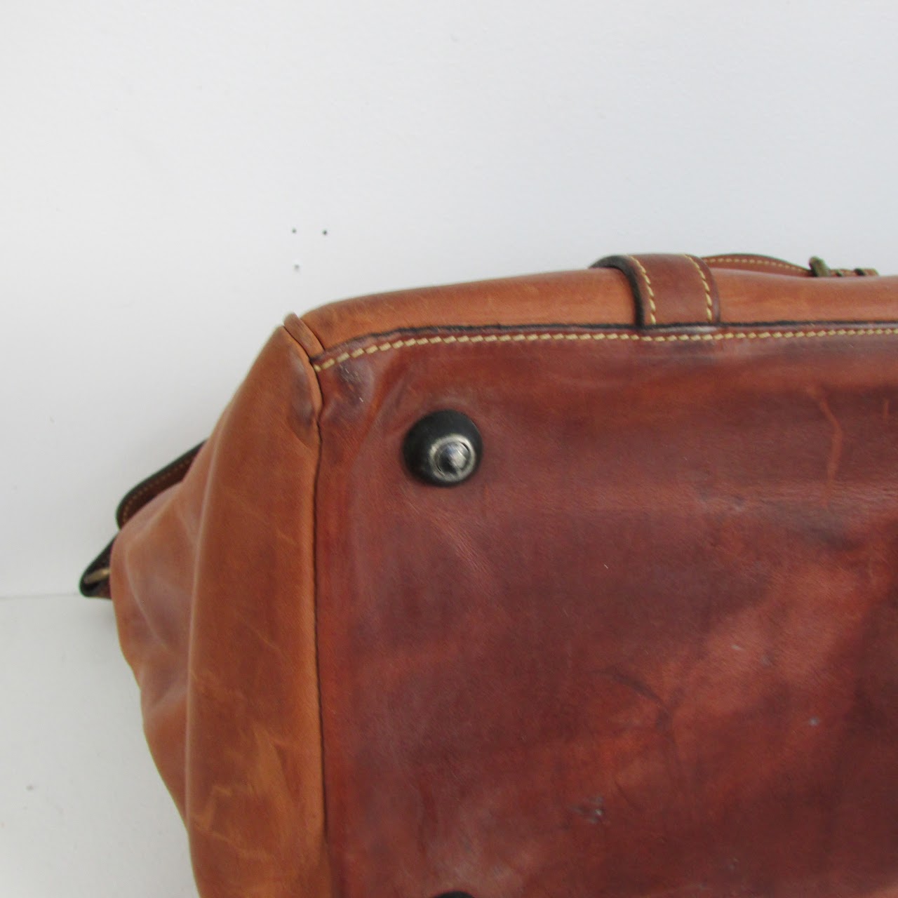 J. Peterman Vintage Gladstone Doctor Bag