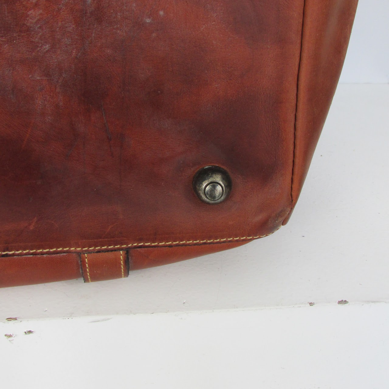 J. Peterman Vintage Gladstone Doctor Bag