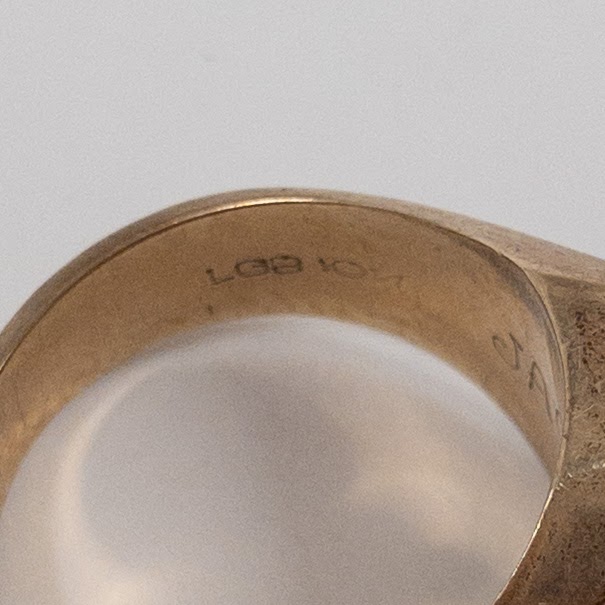 10K Gold Rice University Class Ring