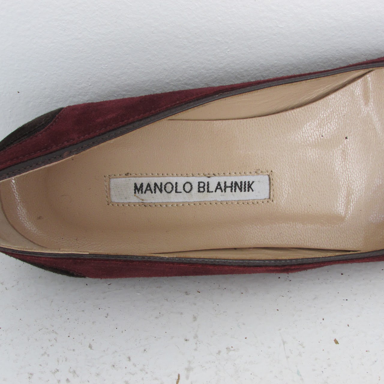 Manolo Blahnik Colorblock Flats