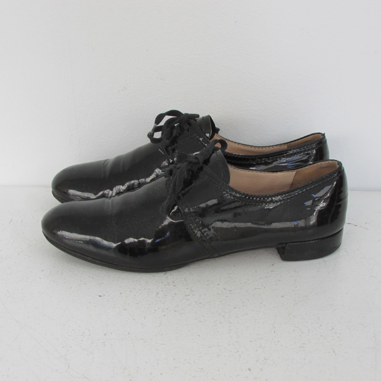 Prada Patent Leather Oxfords