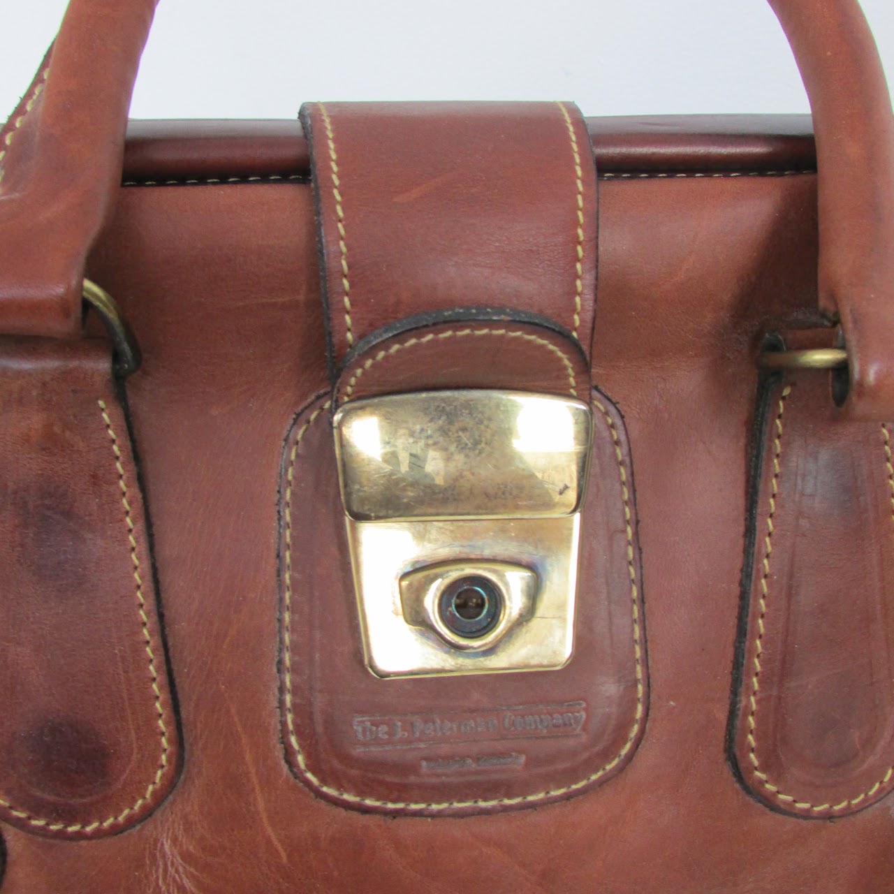 J. Peterman Vintage Gladstone Doctor Bag