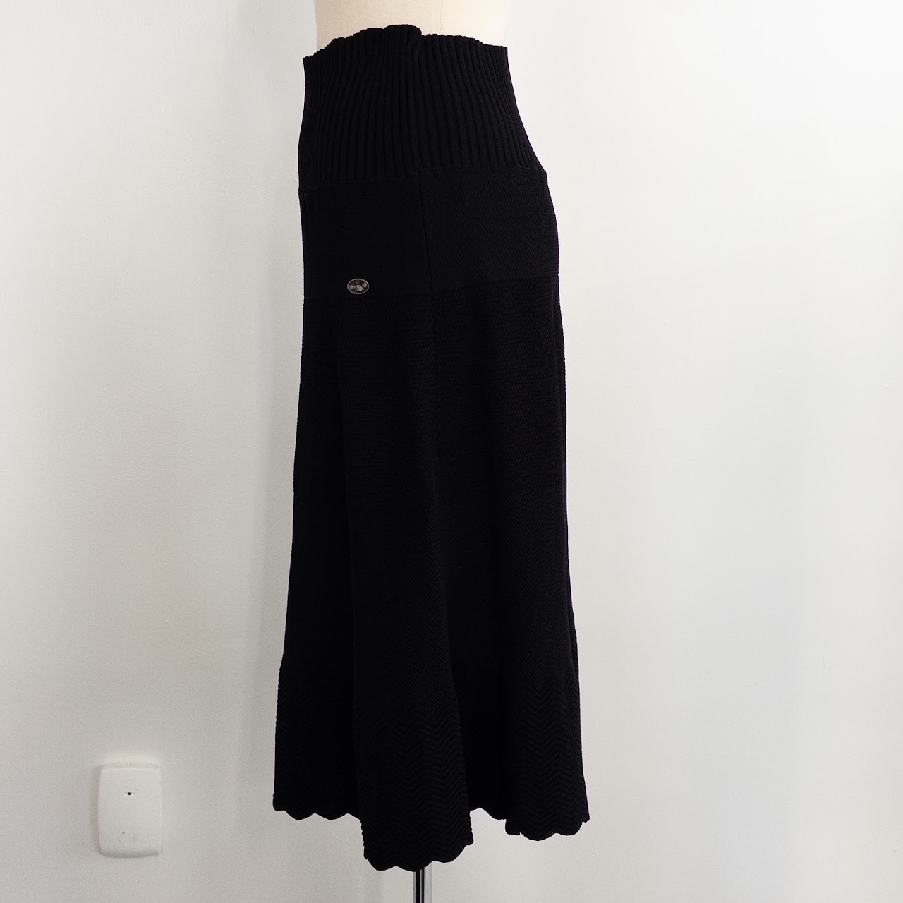 Chanel Knit Skirt and Sleeveless Sweater Set