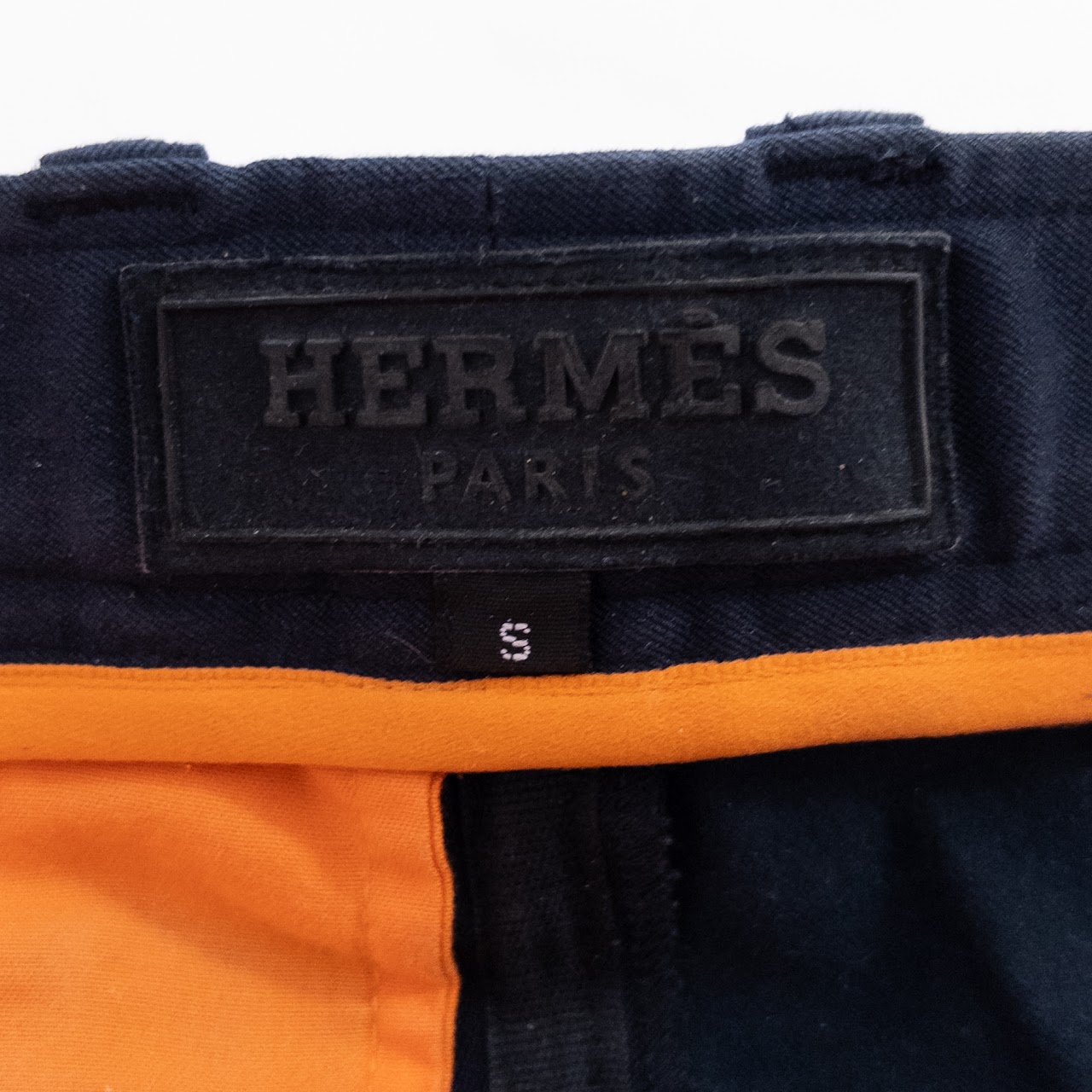 Hermès Suede Accent Riding Breeches