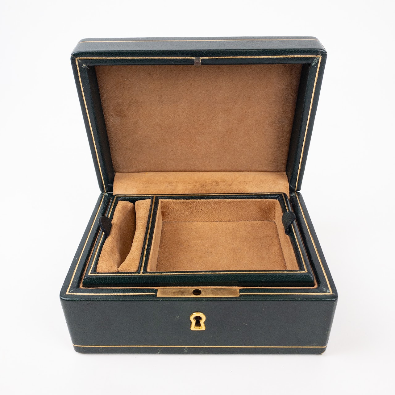 T. Anthony Small Italian Leather Jewelry Box