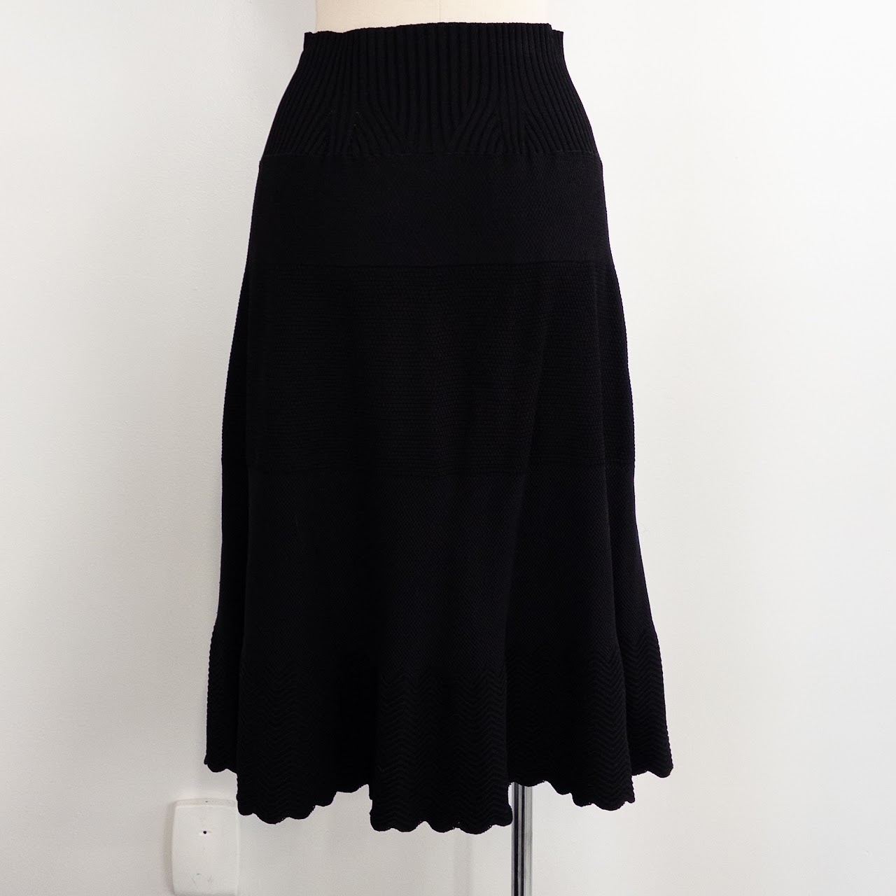 Chanel Knit Skirt and Sleeveless Sweater Set