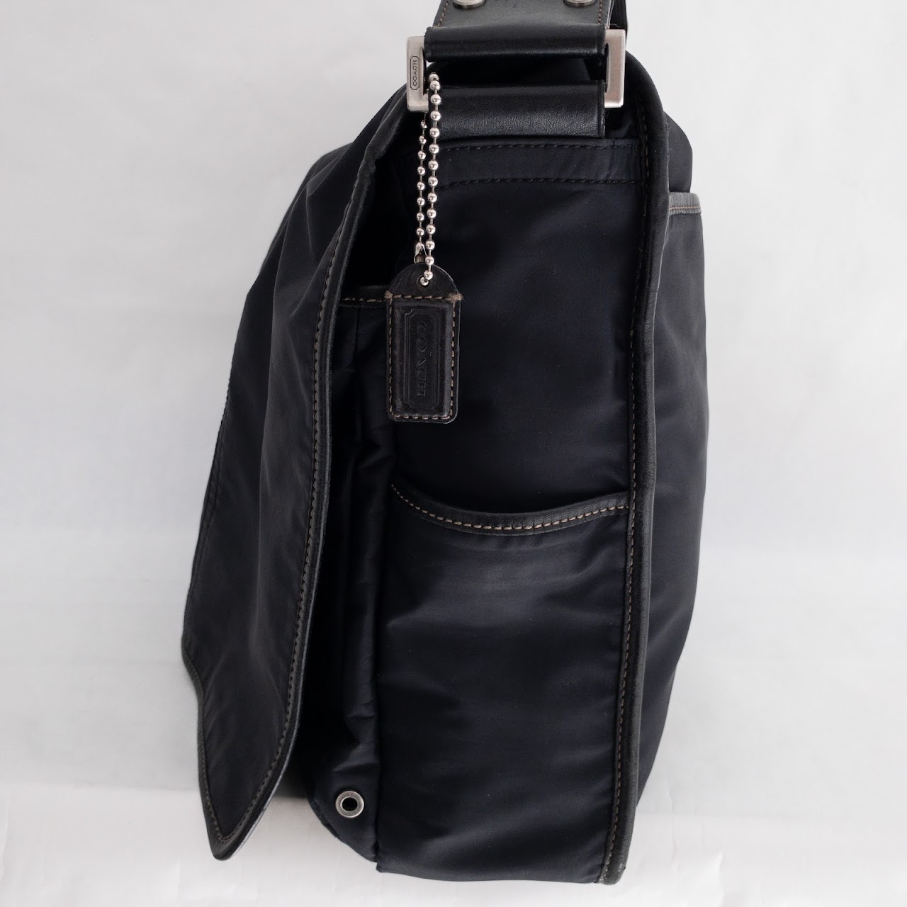 Coach Black Nylon Messenger Bag