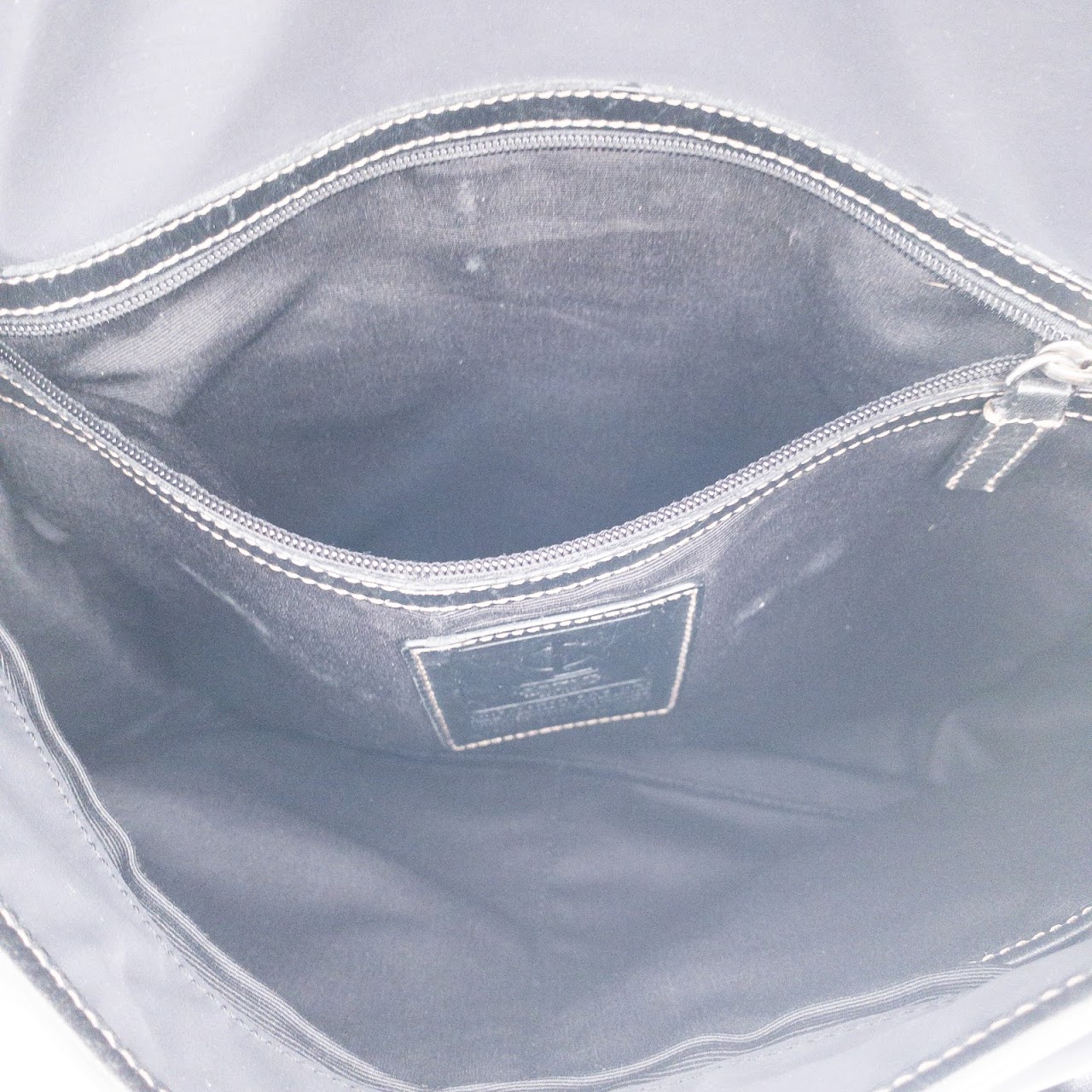 Coach Black Nylon Messenger Bag