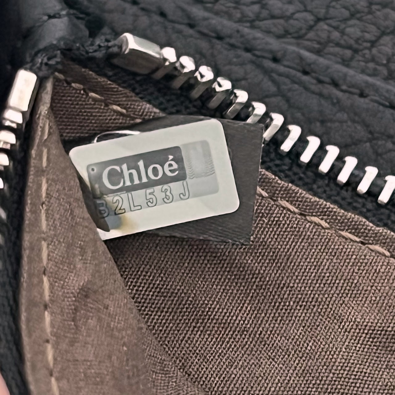 Chloé Black Leather Wallet